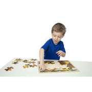 Melissa and Doug - Wooden Construction Jigsaw Puzzle 24pc