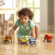 Melissa and Doug Pull-Back Town Vehicles