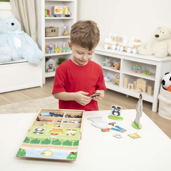 Melissa and Doug Magnetic Pretend Play Set Occupations