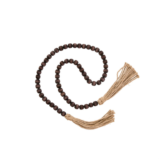 Indaba - Tassel Prayer Beads Brown