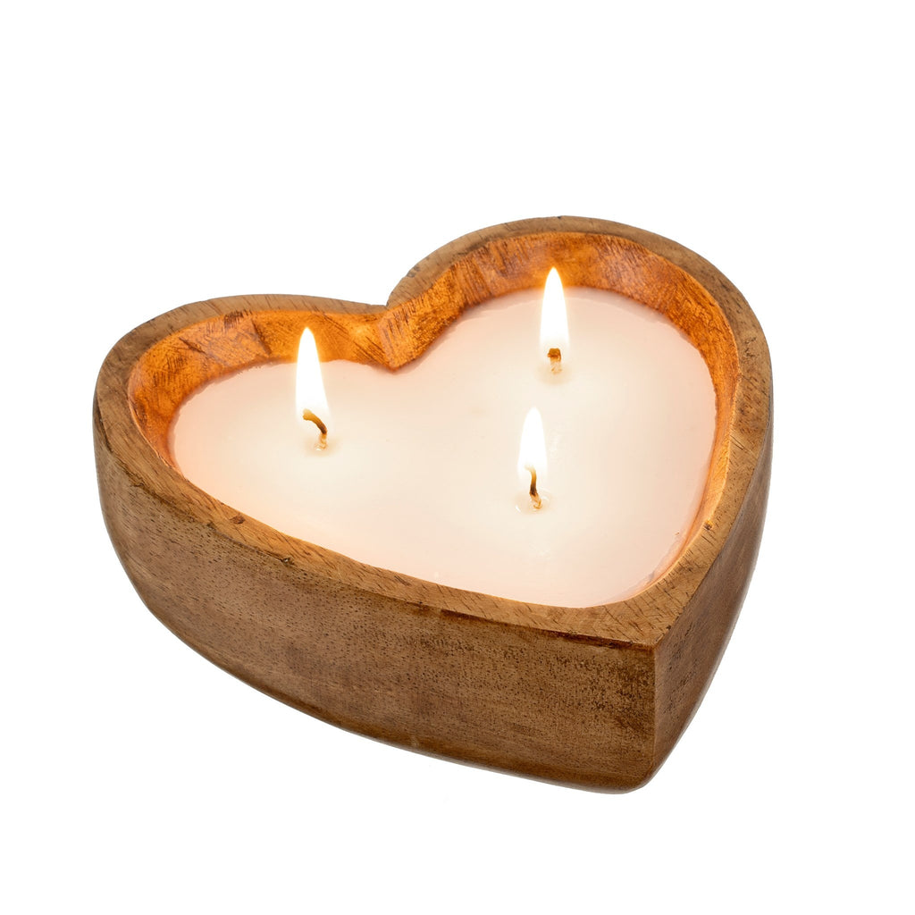 Double Action Reversible Heart Candle