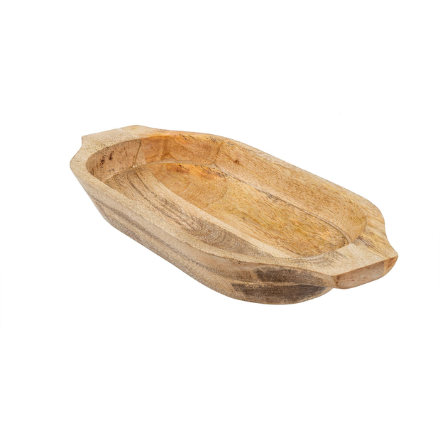 Indaba -Wooden Dough Bowl S
