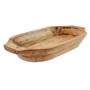 Indaba -Wooden Dough Bowl Large