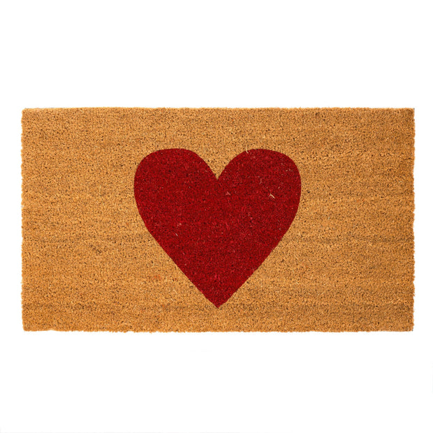 Indaba - Coir Heart Doormat