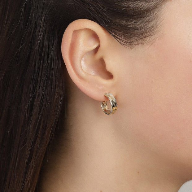 Pilgrim - Earrings Yggdrasil Gold Plated 5700560055148