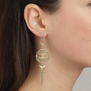 Pilgrim - Earrings Yggdrasil2 Gold Plated