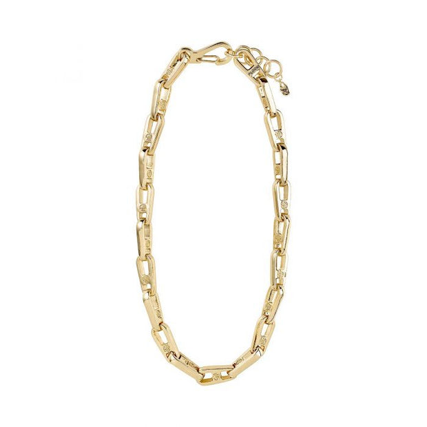Pilgrim - Love Chain Necklace Gold Plated