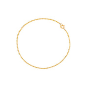 Leah Alexandra Diamond-Cut Ball Chain Bracelet 10k Gold
