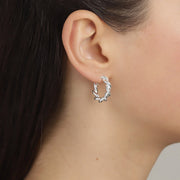 Pilgrim - Earrings Skuld Silver Plated
