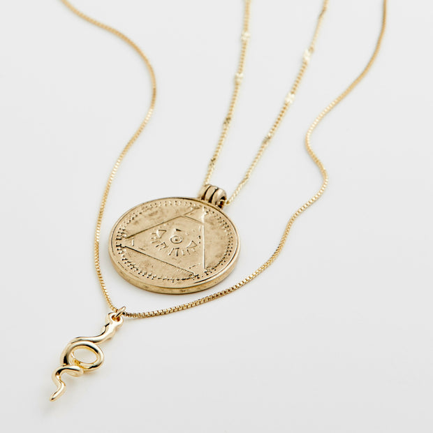 Pilgrim - Necklace Sensitivity2 Gold Plated