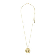 Pilgrim - Heat Recycled Coin Necklace Gold-Plated