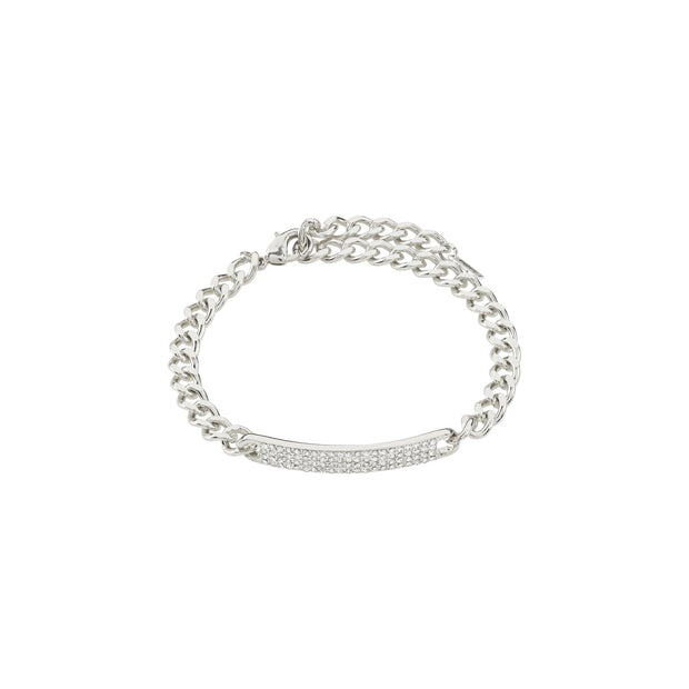 Pilgrim - Heat Recycled Crystal Chain Bracelet