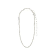Pilgrim - Heat Recycled Chain Necklace Silver-Plated