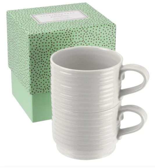 Sophie Conran for Portmeirion Set of 2 Stackable Cups