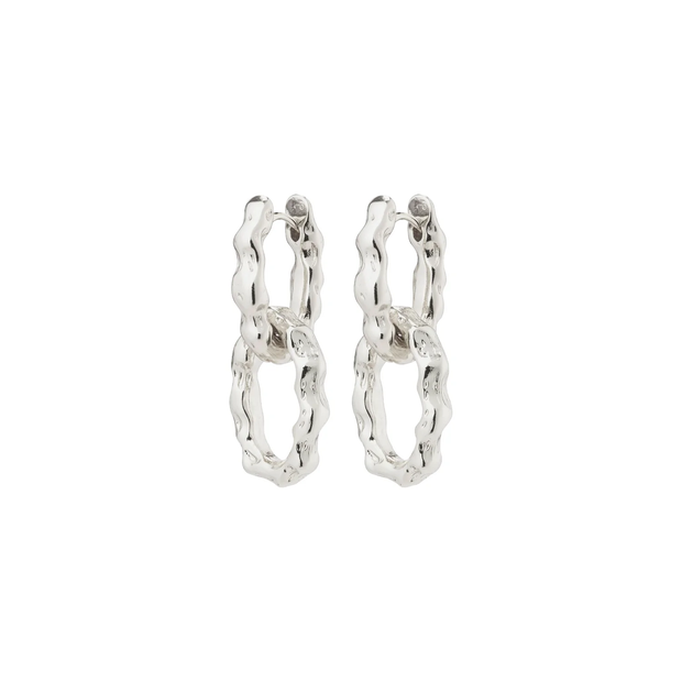 Pilgrim - Reflect Recycled Silver Plated Earrings