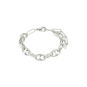 Pilgrim - Pace Recycled Chunky Bracelet Silver Plated