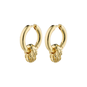 Pilgrim - SUN Recycled Hoop Earrings in Gold