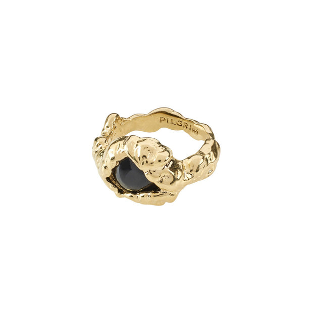 Pilgrim - Rhythm Recycled Ring Gold-Plated