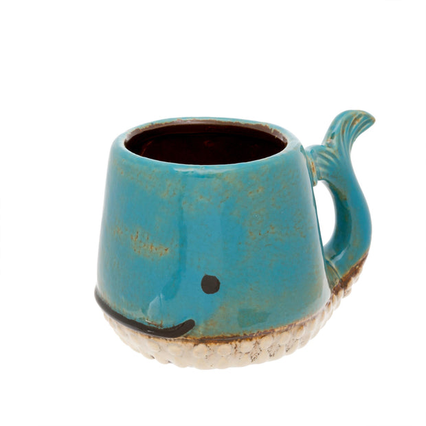 Indaba - Whale Mug Blue