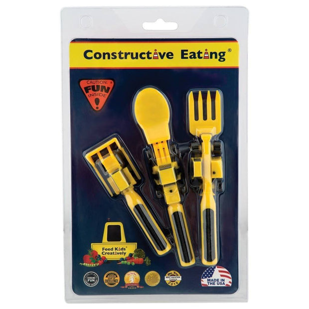 Constructive Eating Utensils Set