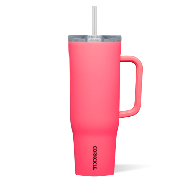 Corkcicle - 40oz Cruiser Insulated Tumbler with Handle in Paradise Punch