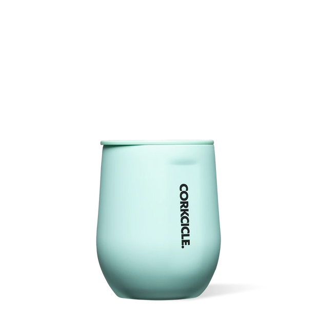 Corkcicle - Stemless 12oz Sun Soaked Teal