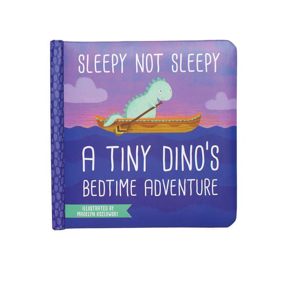The Manhattan Toy Company Book Sleepy Not Sleepy Tiny Dino's Bedtime