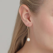 Pilgrim - Earrings Estelle_Pl Gold Plated White