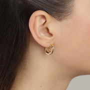 Pilgrim - Earrings Tammy Gold Plated Crystal