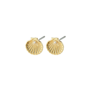 Pilgrim - OPAL Recycled Seashell Earrings in Gold
