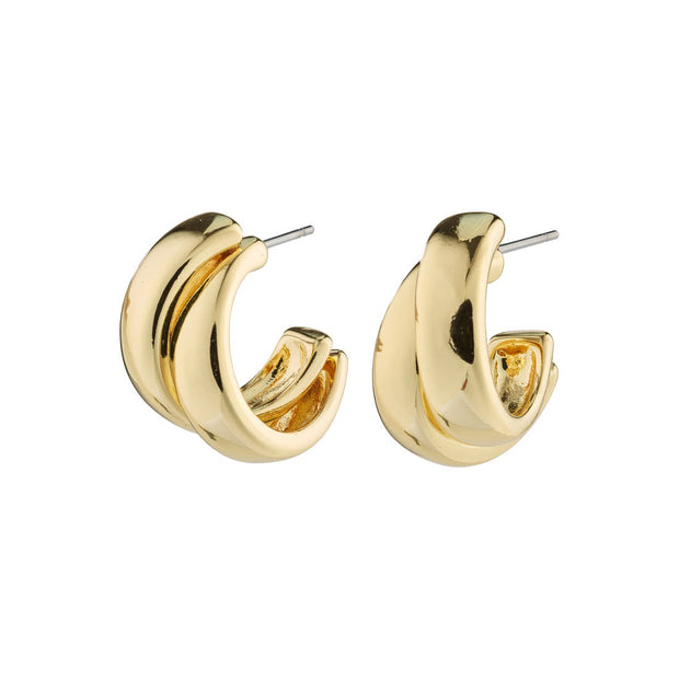 Pilgrim - ORIT Recycled Earrings in Gold