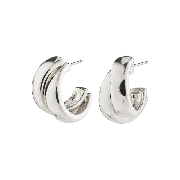 Pilgrim - ORIT Recycled Earrings in Silver