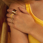 Pilgrim - Ring Calia Gold Plated