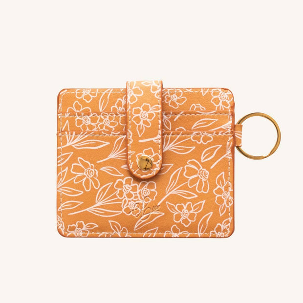 Elyse Breanne Design -Terracotta Floral Wallet