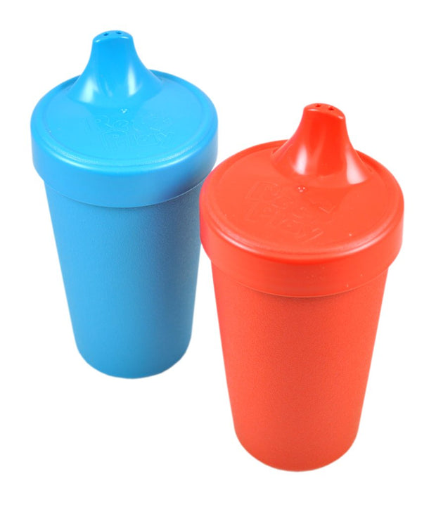 Re-Play No-Spill Sippy Cups in Primary Red and Blue