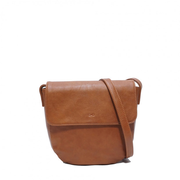 S-Q Megan Crossbody Cognac