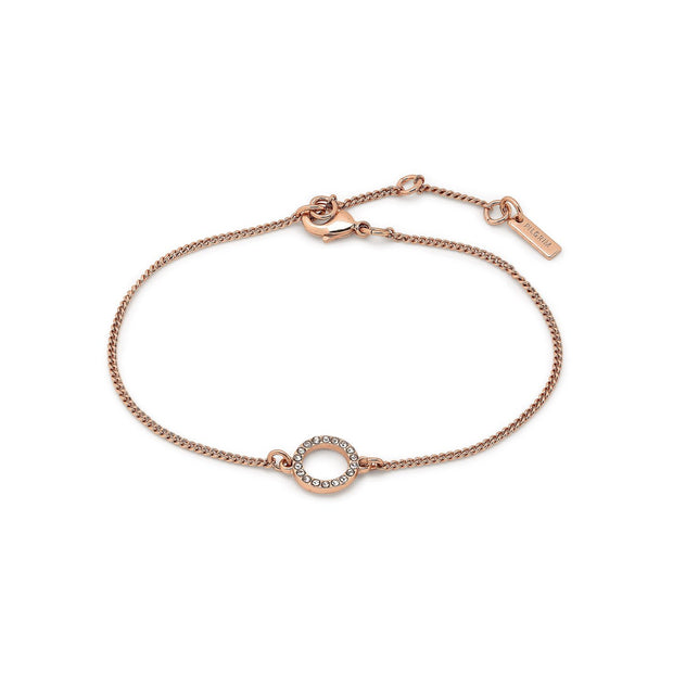 Pilgrim - Bracelet Odette_Pl Rose Gold Crystal