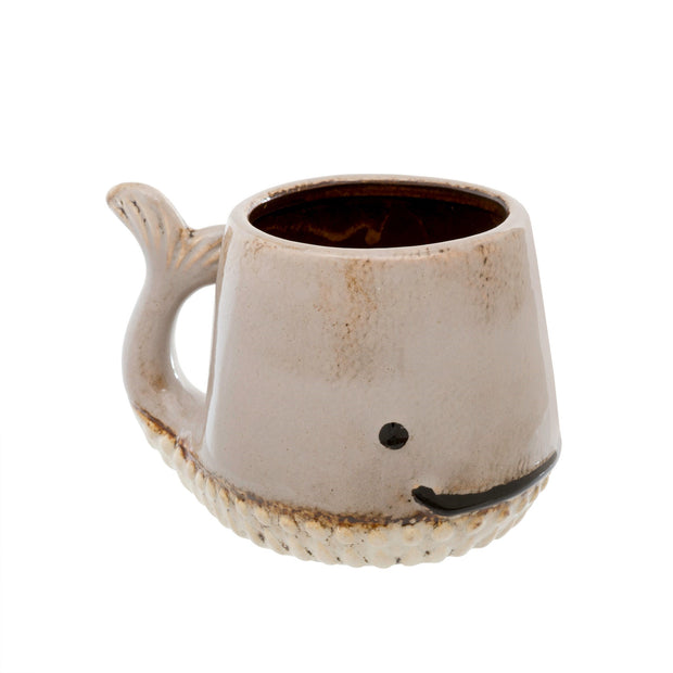 Indaba - Whale Mug Taupe