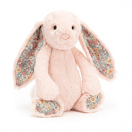 JellyCat Bashful Bunny Blossom Blush - Medium 12"H