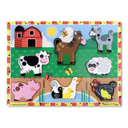 Melissa and Doug Wooden Farm Chunky Puzzle
