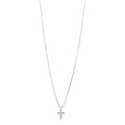 Pilgrim - Necklace Clara Silver Plated Crystal Cross