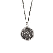 Pyrrha - Talisman Hummingbird 18" Sterling Silver Necklace