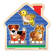 Melissa and Doug House Pets Large Peg Puzzle