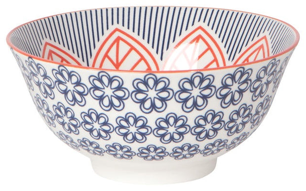 Now Designs Bowl 6" Red Floral