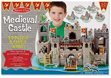 Melissa and Doug Medieval Castle 3D Puzzle