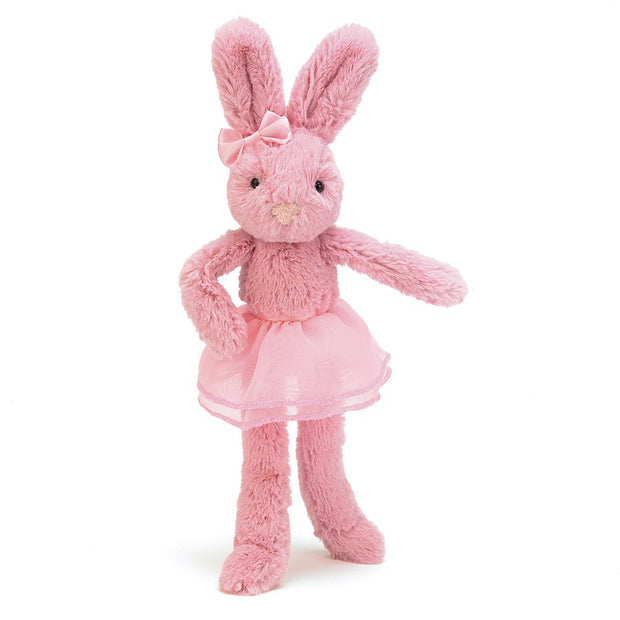 JellyCat Tutu Lulu Pink Bunny 9"