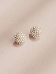 Olive and Piper - Pearl Pave Studs