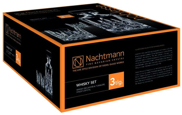 Nachtmann Noblesse Whiskey Set 3 Piece Set