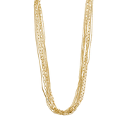 Pilgrim - Lilly Chain Necklace Gold Plated