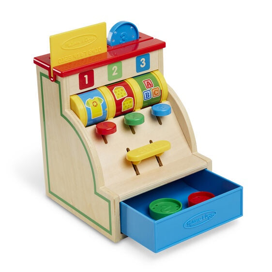 Melissa and Doug Spin and Swipe Cash Register
